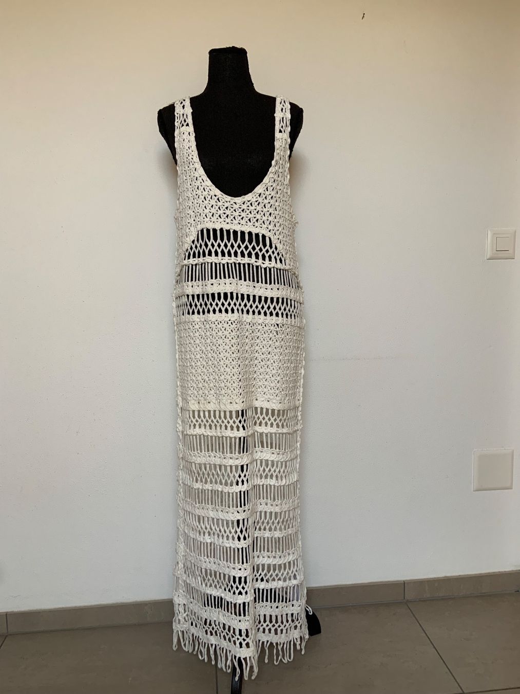 Zara Vestiti: Boho Strandkleid in Häkeloptik – Nuovo (secondo la descrizione) da Sigriswil venduto da ck56