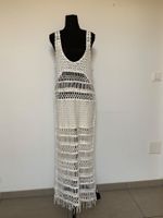 Boho Strandkleid in Häkeloptik