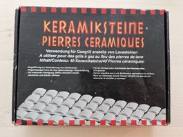 40 Keramiksteine für Gasgrill neu & originalverpackt