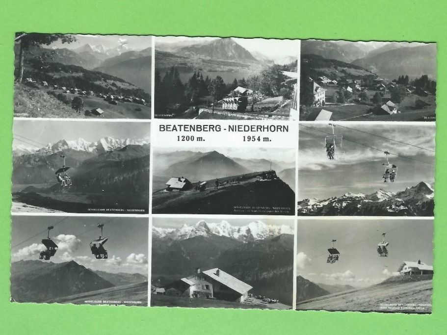 Ansichtskarten: Beatenberg-Niederhorn – Gebraucht aus Zürich von t24_de