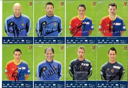 Autogrammkarten FC Basel Saison 2012/2013 (1)