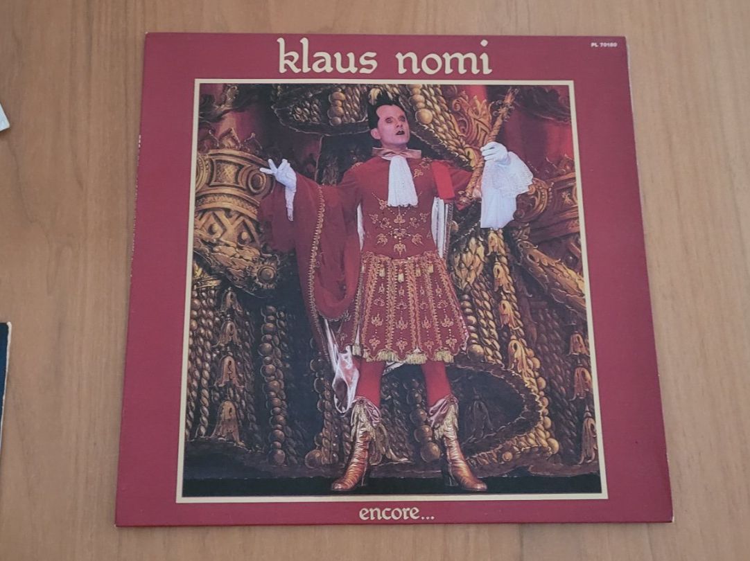 Vinyles: LP  Klaus Nomi – D'occasion à Martigny par MZ-67
