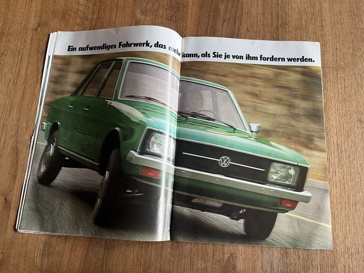 VW Dokumente: VW K 70 original Prospekt  – Gebraucht aus Aarberg von Jakaro 1