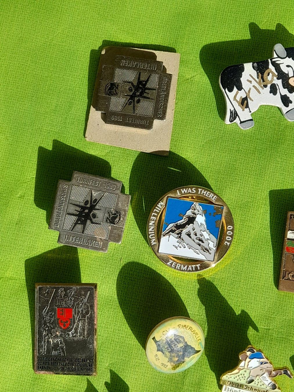 Swiss Placchette & Badge: Lot Pin`s – Usato da Aeschi b.Spiez venduto da 52_wochen 7