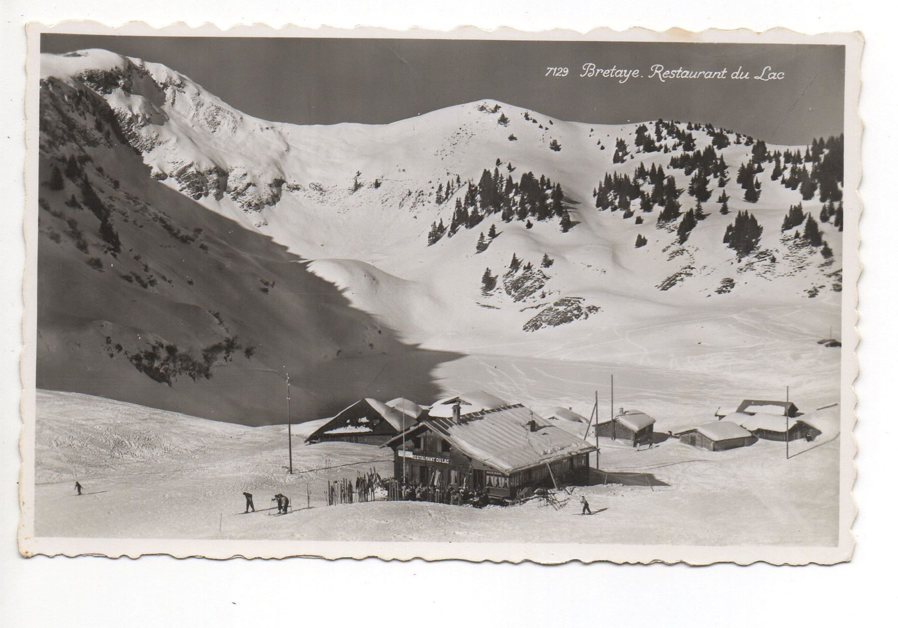 Cartoline postali: BRETAYE Ski Restaurant du Lac – Nuovo (secondo la descrizione) da Jona venduto da philajona