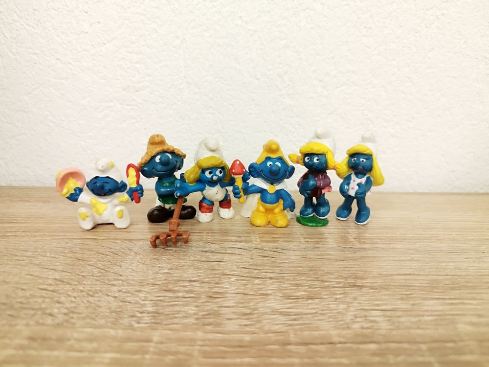Schlumpf Figuren Rarittennull