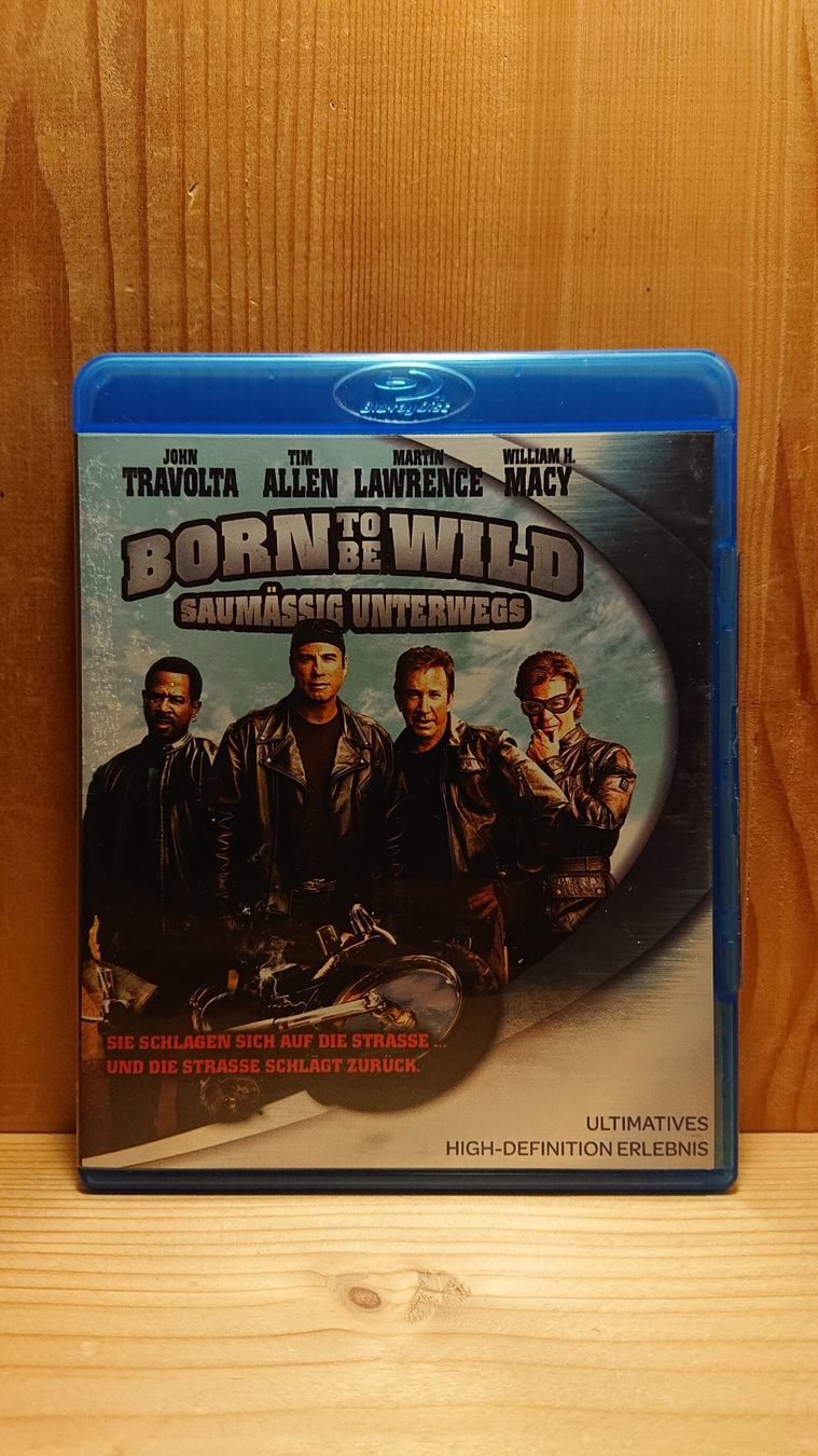 Alle DVDs: BORN TO BE WILD Blu-Ray mit John Travolta – Gebraucht aus Wilderswil von Exebub