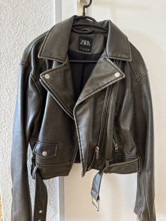 Zara Lederjacke