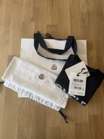 T-shirt Moncler noir paillettes XS neuf