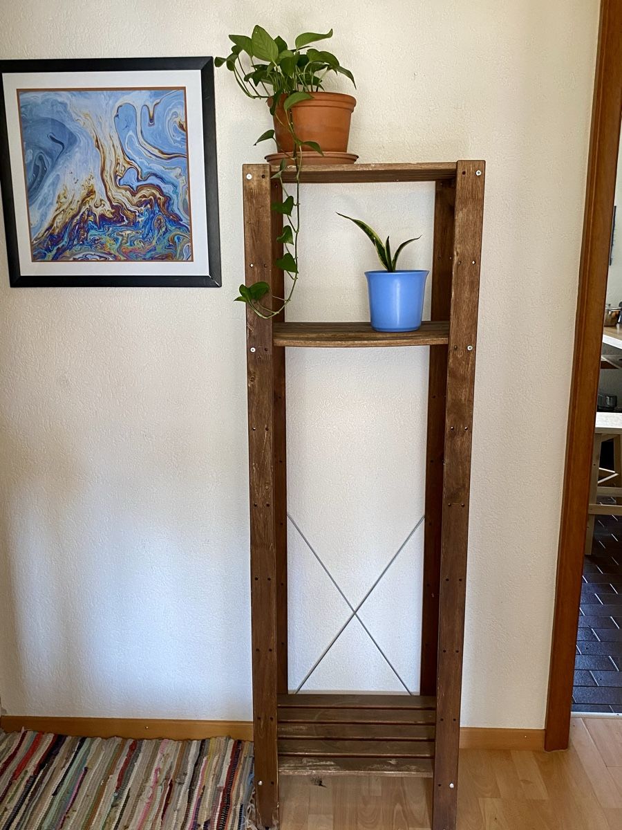 Scaffali: Tall wooden garden shelf – Usato da Zürich venduto da mar_mls6