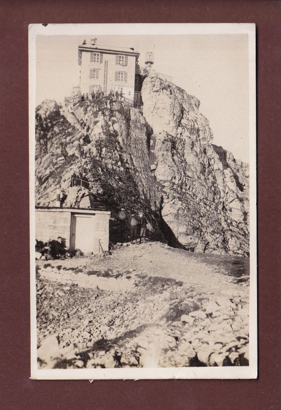 Cartoline postali: Foto - SÄNTIS - Observatorium – Usato da Pully venduto da nicecards