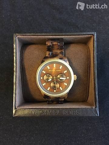 Michael Kors Orologi: Michael Kors Uhr MK5038 Ritz Tortoise – Usato da Lachen SZ venduto da stettnic 1