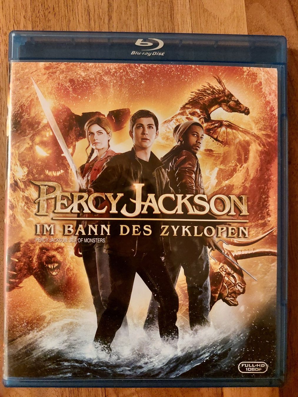 Tutti i DVDs: Blu Ray - Percy Jackson - Im Bann des Zyklopen – Usato da Rheinfelden venduto da FilmAuktion