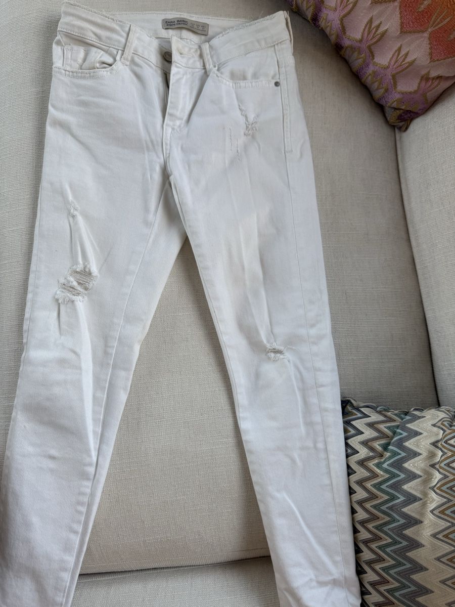 Jeans: Kit 2 jeans XS blancs – Usato da Thalwil venduto da 0041angel 2
