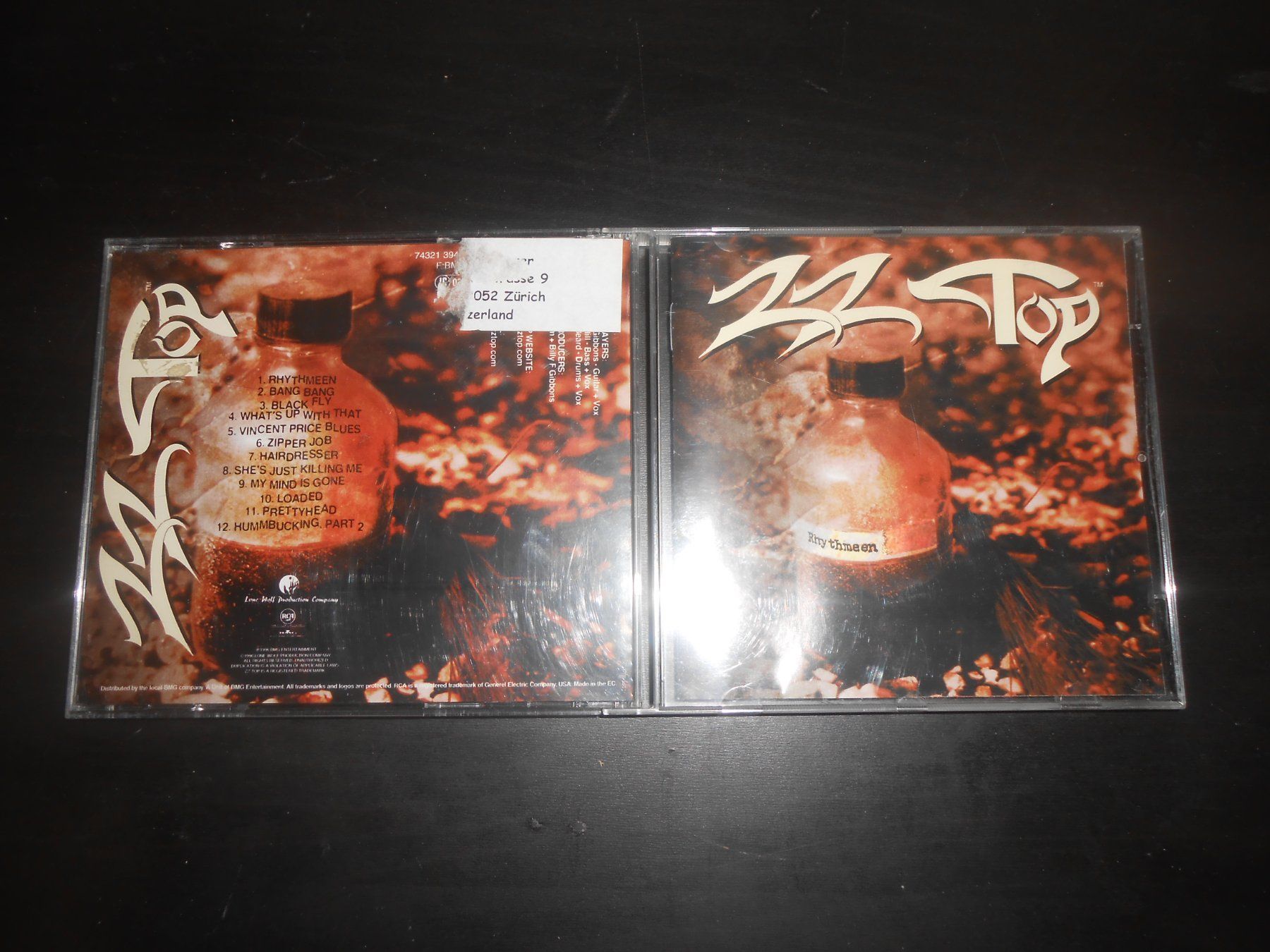 CD: ZZ Top – Rhythmeen / 1996 – Usato da Aarberg venduto da witchhunter01 1