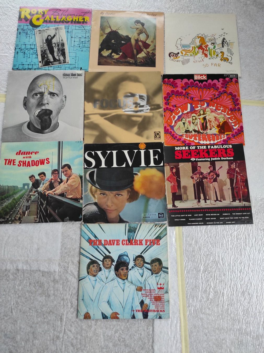 Schallplatten: Rock Schallplatten Lot 9 – Gebraucht aus Baden von Recordzyv