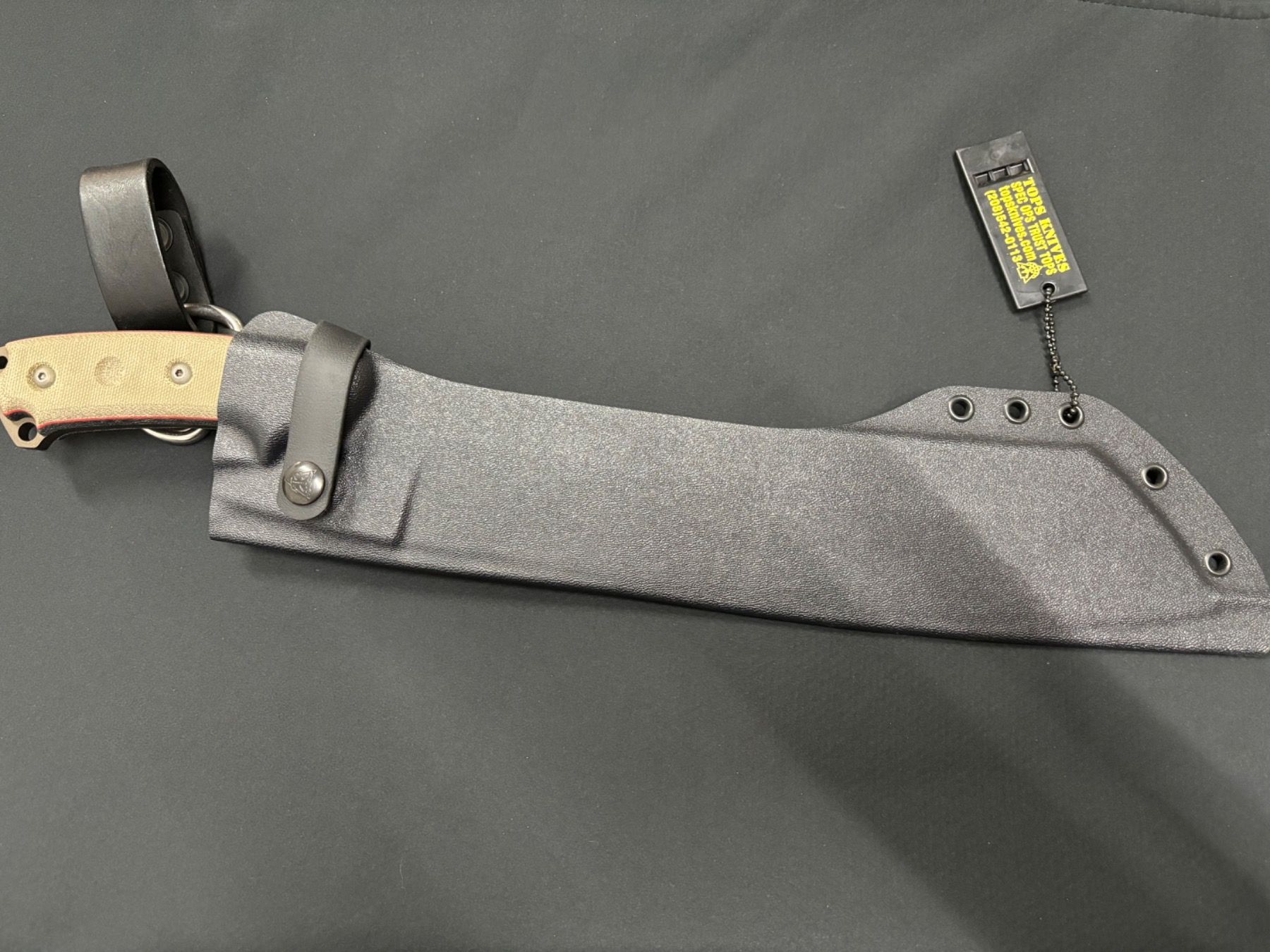 Accessori: Tops Knives El Chete – Nuovo (secondo la descrizione) da Holderbank SO venduto da FAENTILATHOR 3