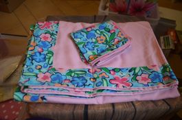 NAPPE-TISCHDECKE + 8 SERVIETTES - CM 250X170