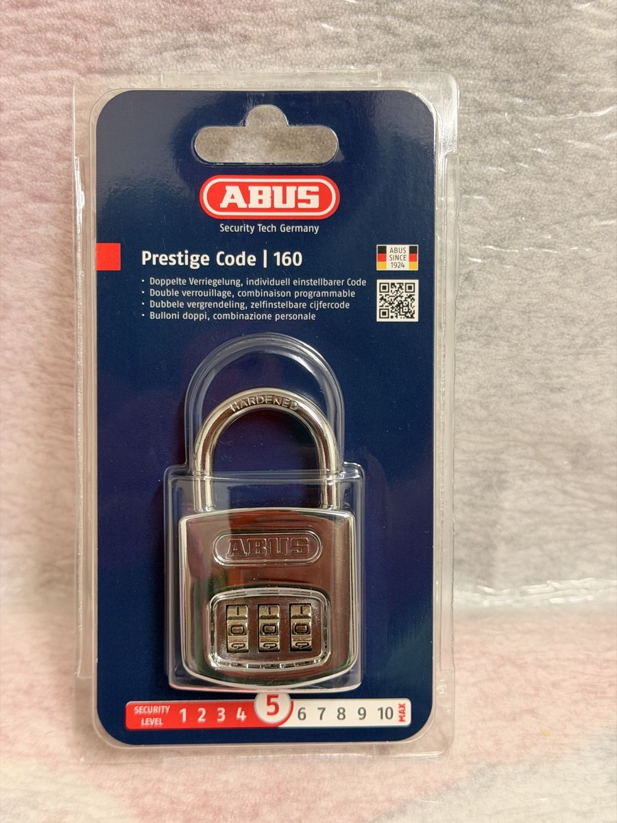 Abus Schlösser: Neues Abus Vorhängeschloss mit frei wählbarem Zahlencode – Neu und originalverpackt aus Schaffhausen von Resell_SH