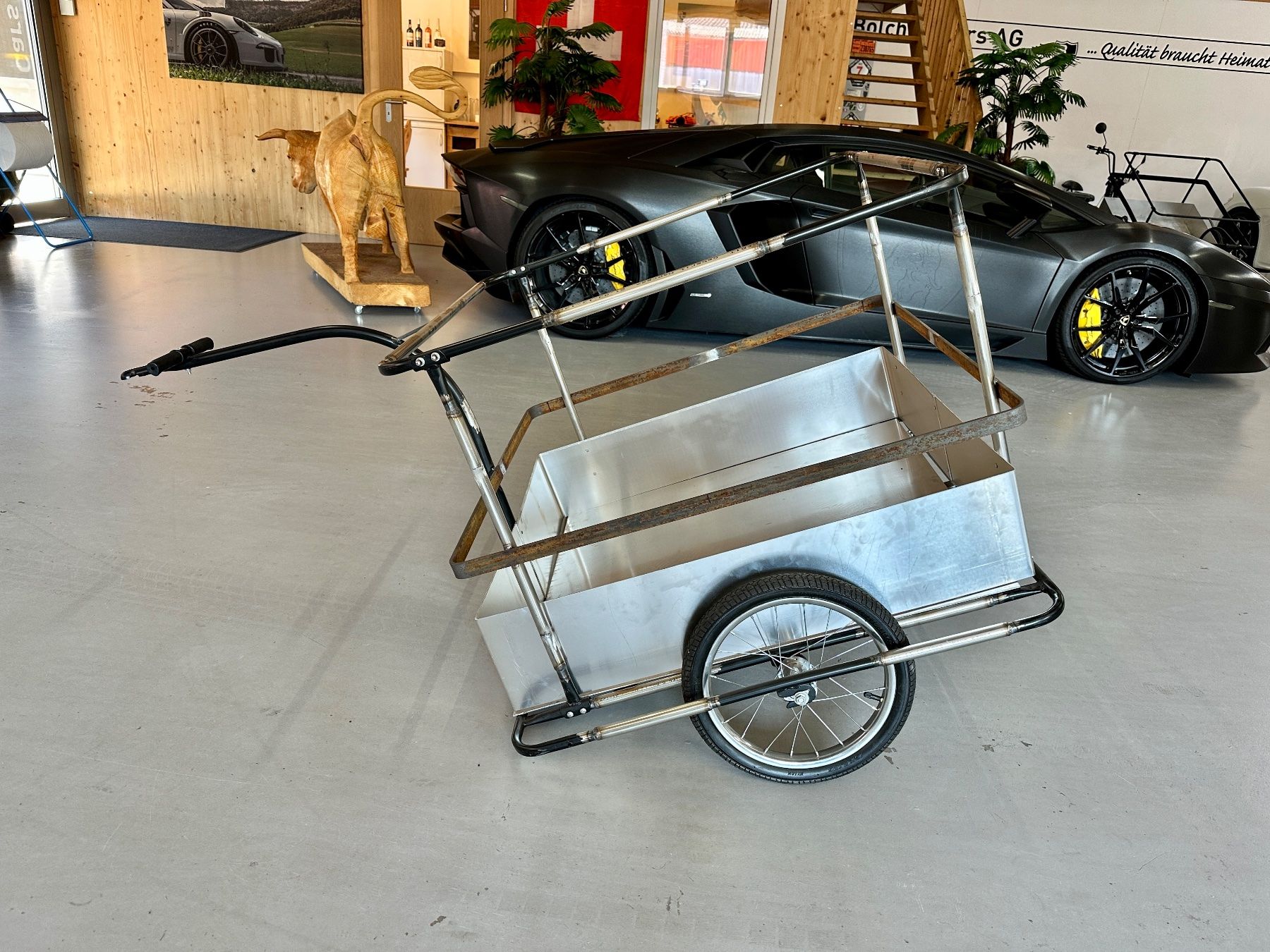 Anhänger: Leiterwagen mit 100 Kg Nutzlast – Gebraucht aus Rümlingen von BoelchenCarsAG 3