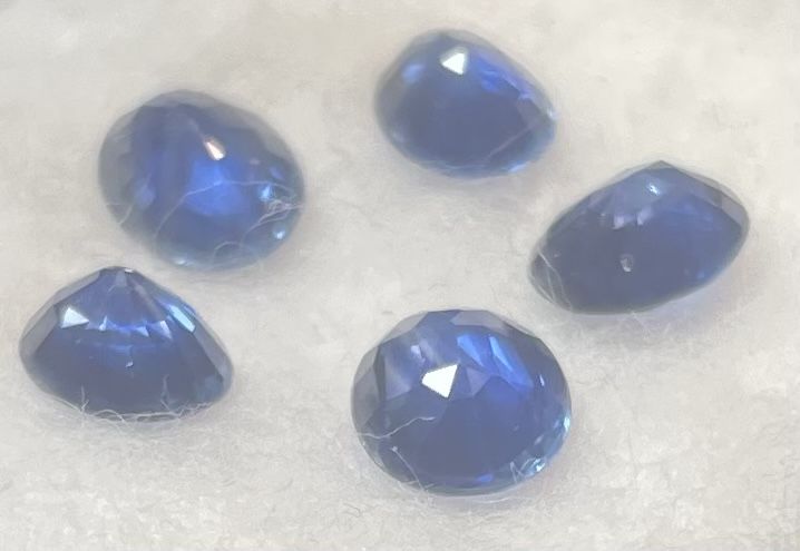Pietre preziose: Saphire 5 Stück – Nuovo e nell'imballaggio originale da Schlatt TG venduto da mori04 5