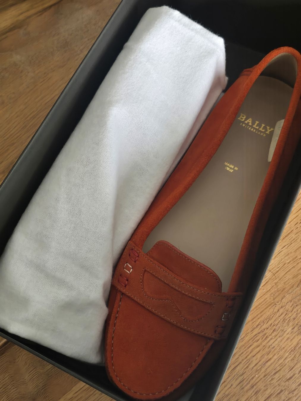 Bally Scarpe da donna: NEUE BALLY MOCCASINS, GR 40 ORANGE – Nuovo (secondo la descrizione) da Möriken AG venduto da rowyta 5