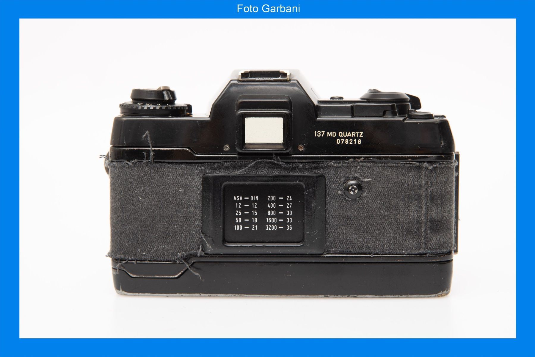 Contax Fotocamera: Contax 137 MD Quartz con 50mm f1.7 – Usato da Muralto venduto da FotoGarbani 2