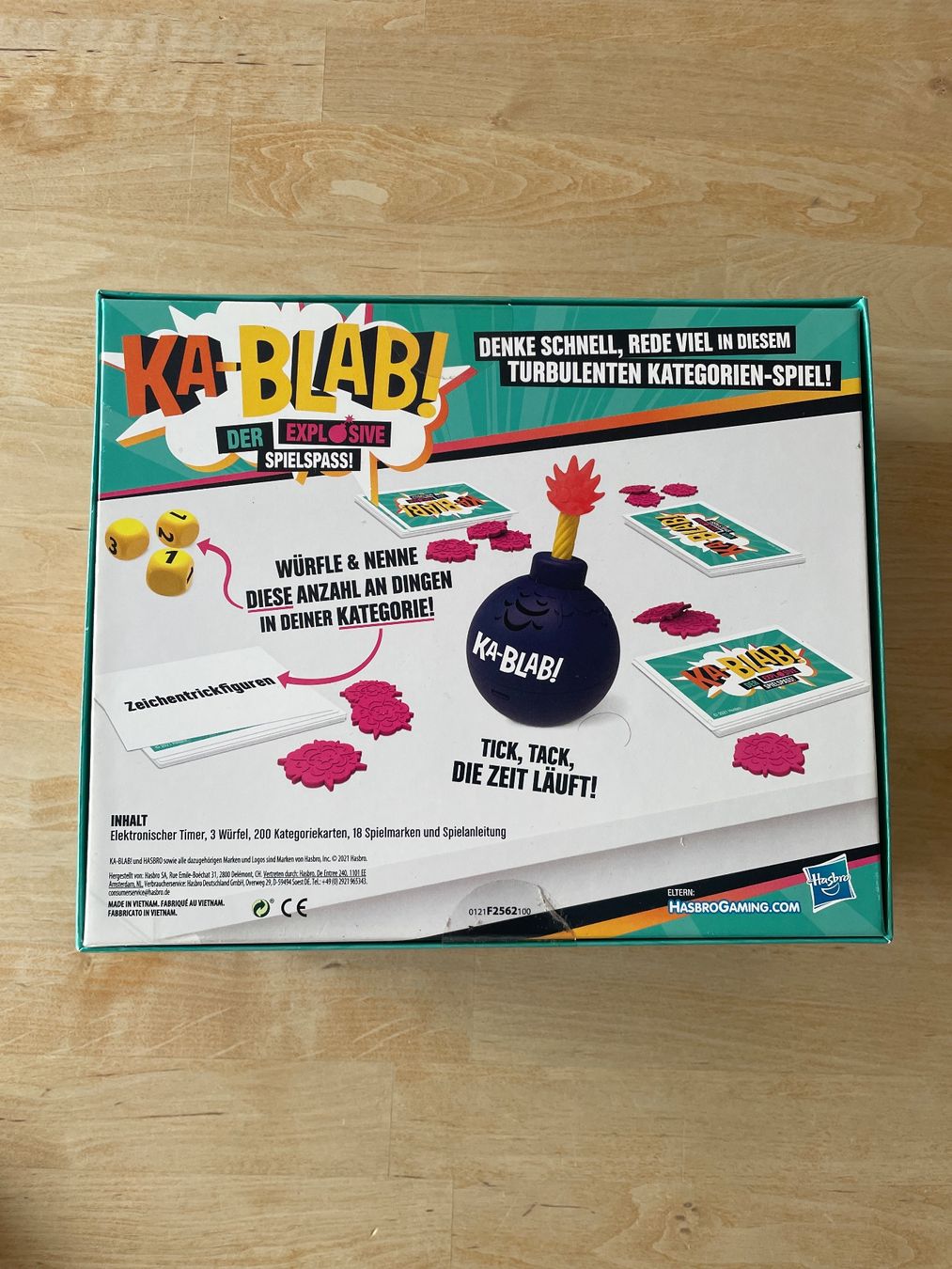 Hasbro Giochi: Spiel Ka-Blab! – Usato da Sursee venduto da Schriftgestalter 1
