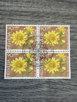 Briefmarken Pro Juventute 1991 4er Block 90+40