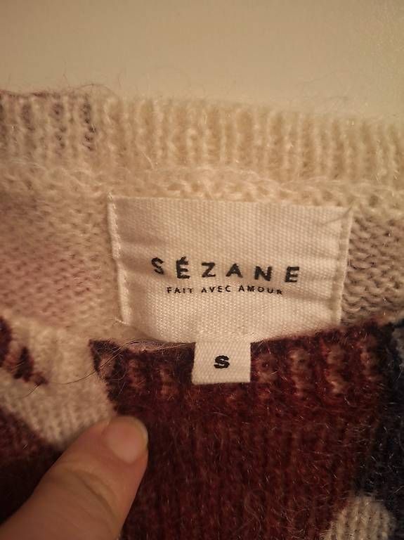 Sezane Pullover & Sweatshirts: Sézane Pullover mit Blumenmuster – Gebraucht aus Zürich von GingerJam 1