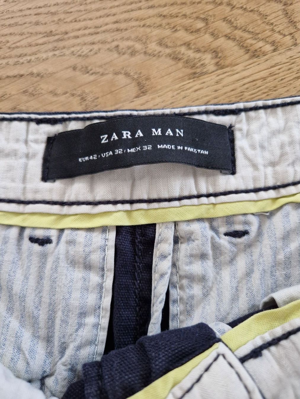 Zara Pantaloni: Zara Man kurze Hose blau 42 – Usato da Nendeln venduto da Zopfie_ 1