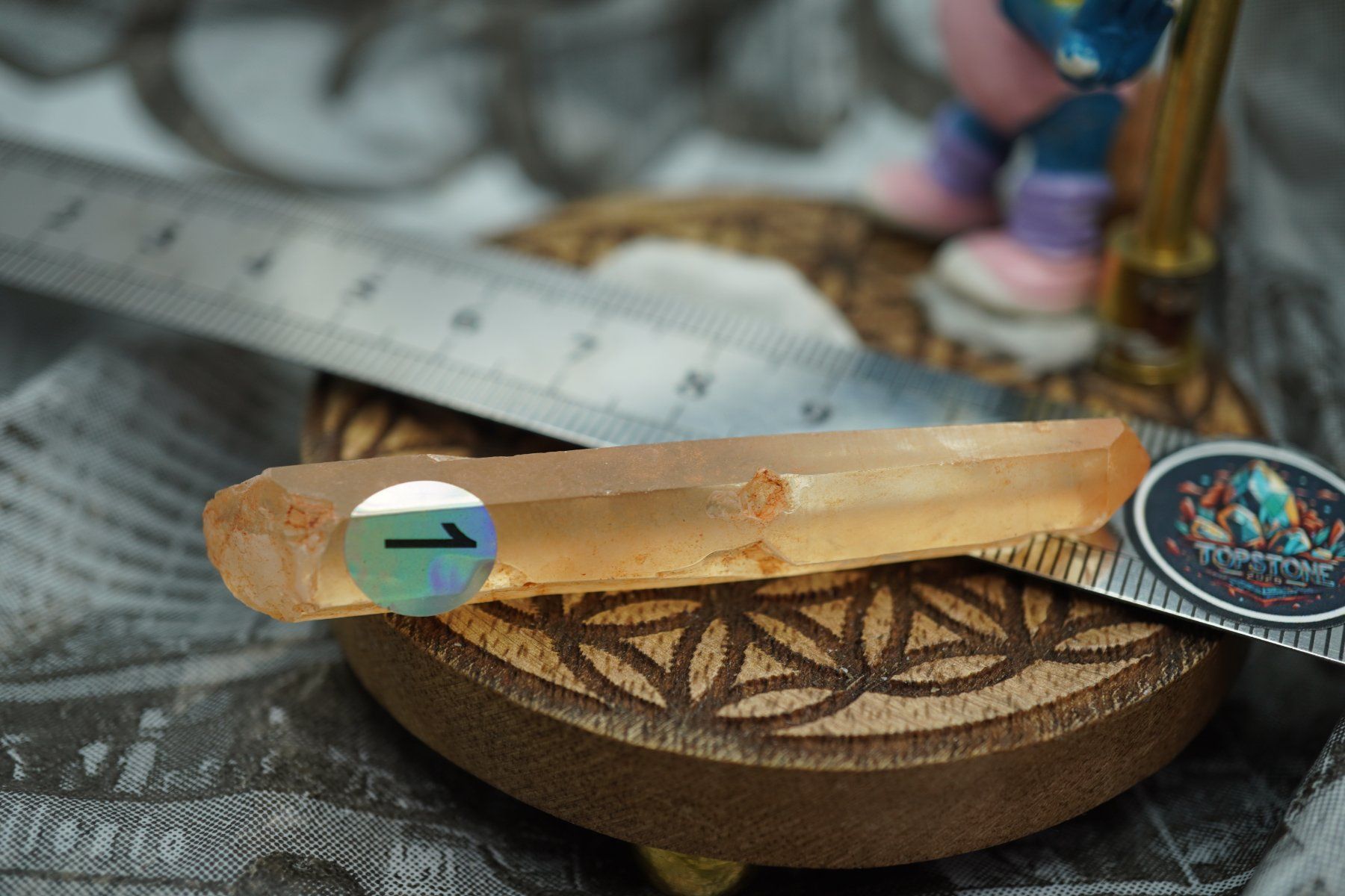 Minerali & Pietre curative: Roter Lemurian Quarz Topstone ab 1.- – Nuovo e nell'imballaggio originale da Eschenbach SG venduto da topstone 3