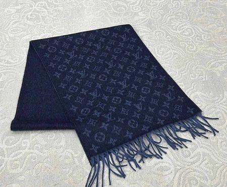 Louis Vuitton Schal Blau