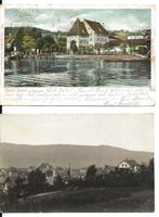 Küsnacht ZH Hotel Sonne 1904 + Dorf 1934 sehr gut erhalten