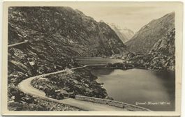 GRIMSEL-HOSPIZ mit Postauto