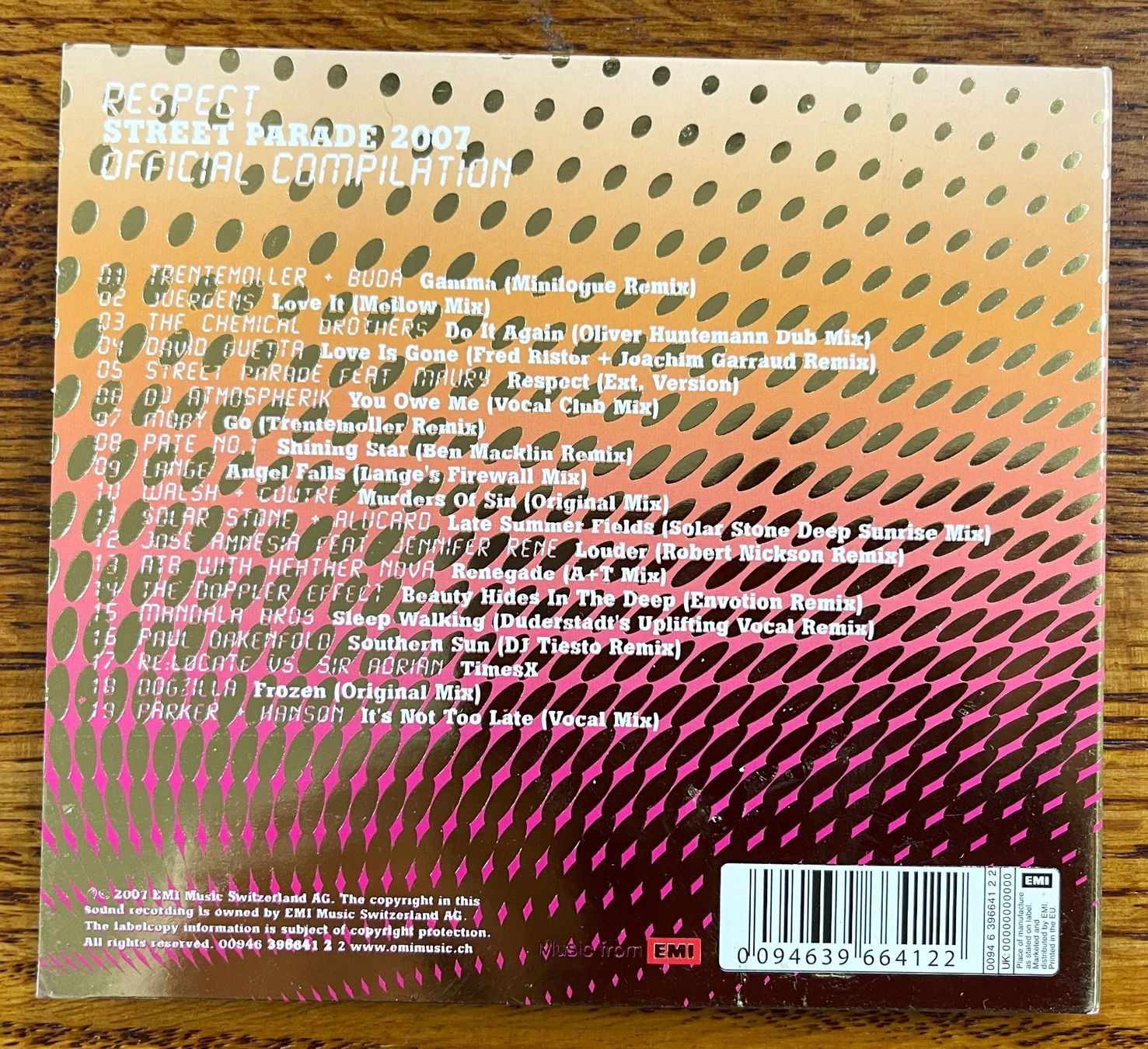 CD: Street Parade 2007 - CD – Usato da Oftringen venduto da Vucki 1