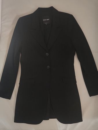 Schwarzer Long Blazer Gr. L, DENNY ROSE, Made in Italy