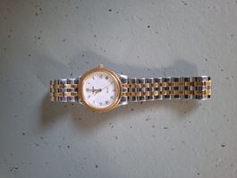 Tissot PR 50 Armbanduhr Stahl Gold bicolor gebraucht