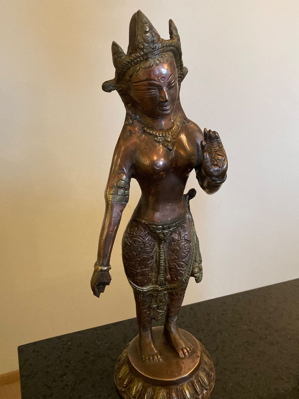 Statuette: Figur  Göttin TARA – Usato da Oberägeri venduto da Vargo11 3