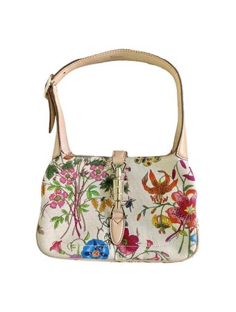Sac Gucci Jackie Vintage à fleurs