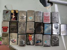 22Zippo Feuerzeuge,neu und gebraucht