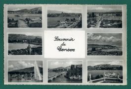 Souvenir de Genève, 8 Ansichten, 1934, gelaufen
