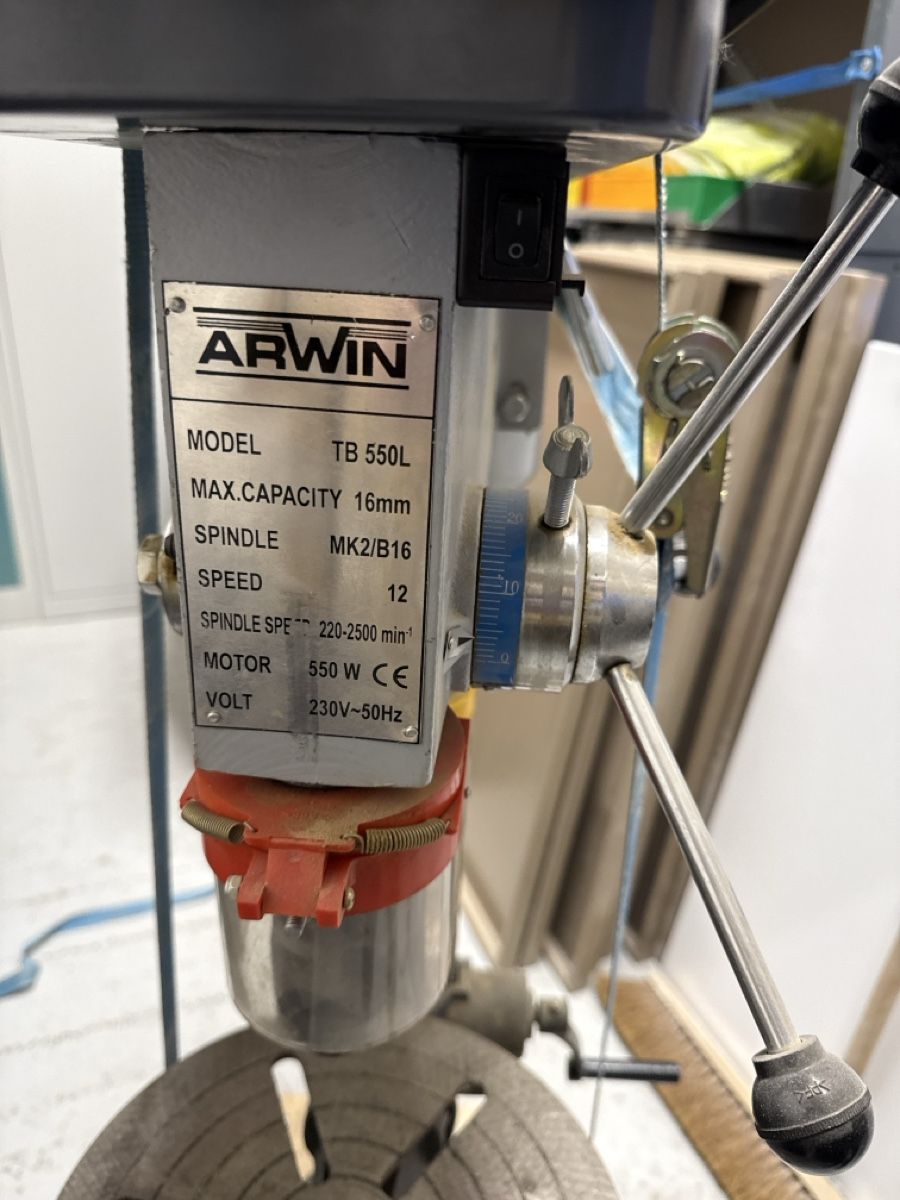 Arwin TB 550L Tischbohrmaschine - Werkstattauflösung! (Gebraucht) in ...