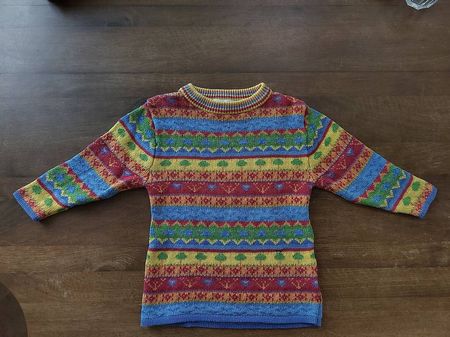 Baumwoll Pullover hessnatur Gr. 92