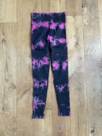 Sport Leggings Gr.S Schwarz/Pink
