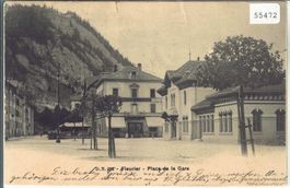 Fleurier - Place de la Gare