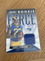 Football Karte Darrell Henderson Rookie Los Angeles Rams gut