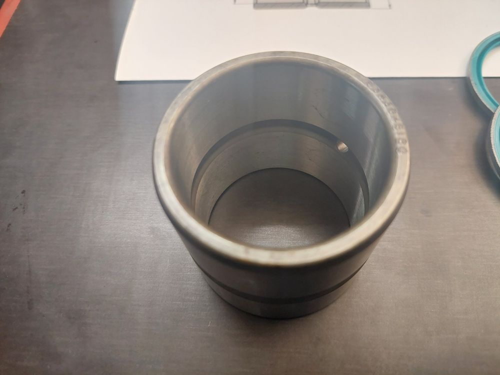 Stahlbuchse Gehärtet Mit Schmiernut Innen Und Außen 60x70x30mm