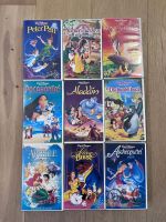 9x Walt Disney Meisterwerke VHS – Klassiker Sammlung – D