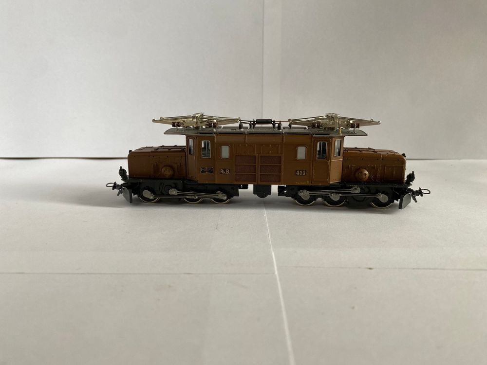 Bemo Modelleisenbahnen: BEMO 1255 103 RhB Ge 6/61 413 – Neu (gemäss Beschreibung) aus Wettingen von Mobacram 2